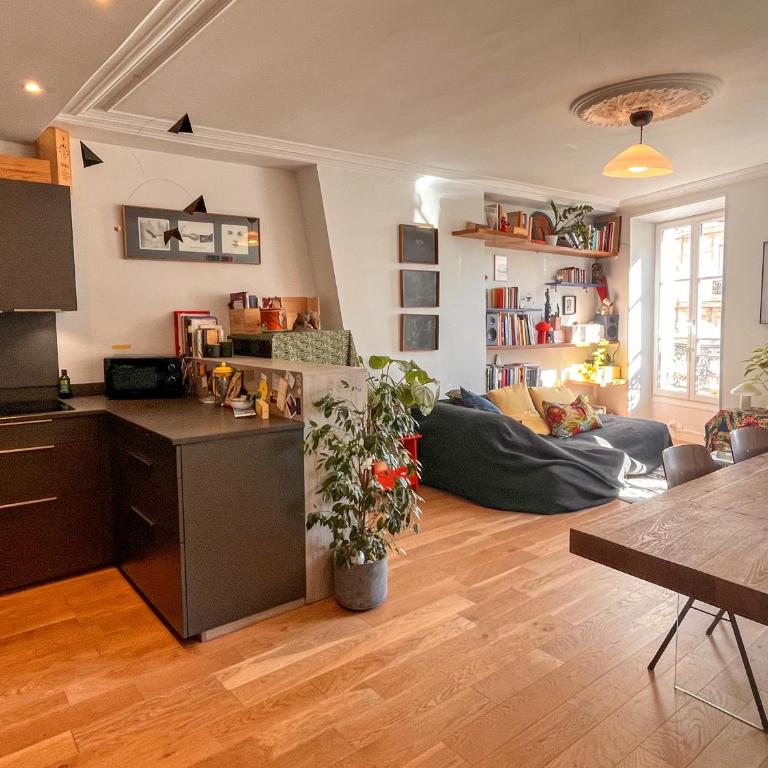 Bright Haven & Premium Comfort in Montmartre - Apartment mit 1 Schlafzimmer - 1