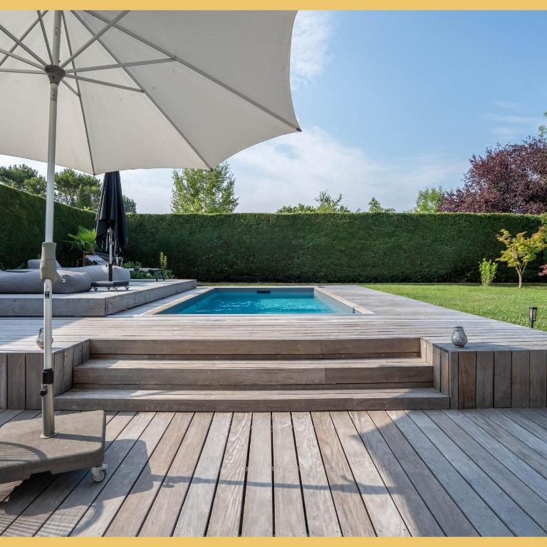 Villa Léman & Piscine I Veigy-Foncenex - Maison 3 Chambres - 55