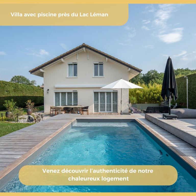 Villa Léman & Piscine I Veigy-Foncenex - Maison 3 Chambres - 1