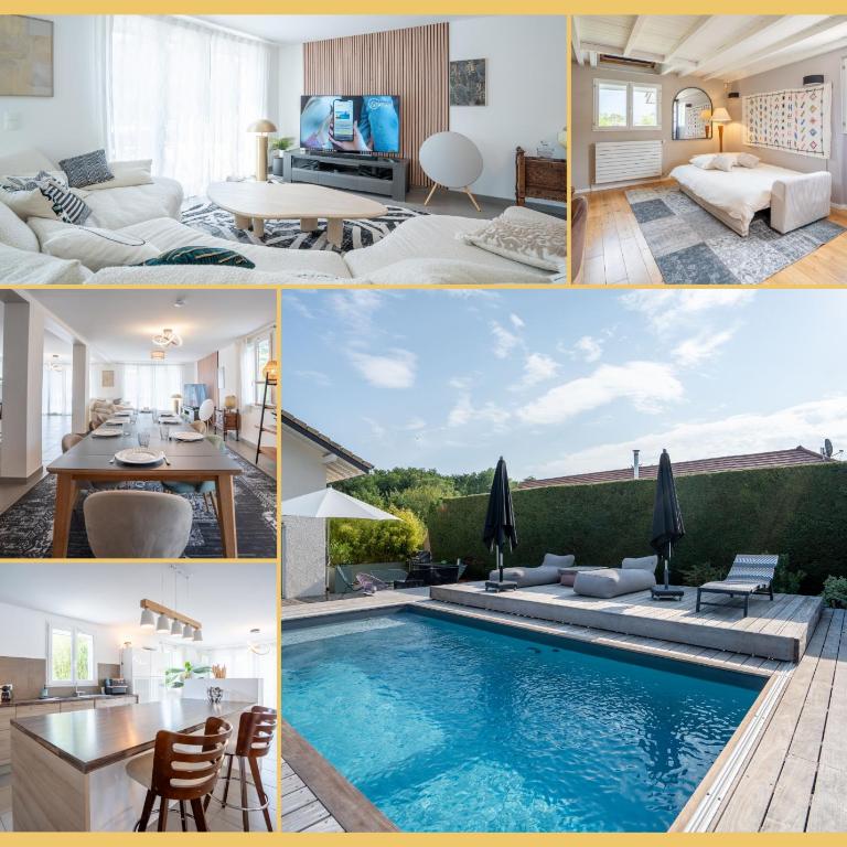 Villa Léman & Piscine I Veigy-Foncenex - Maison 3 Chambres - 3