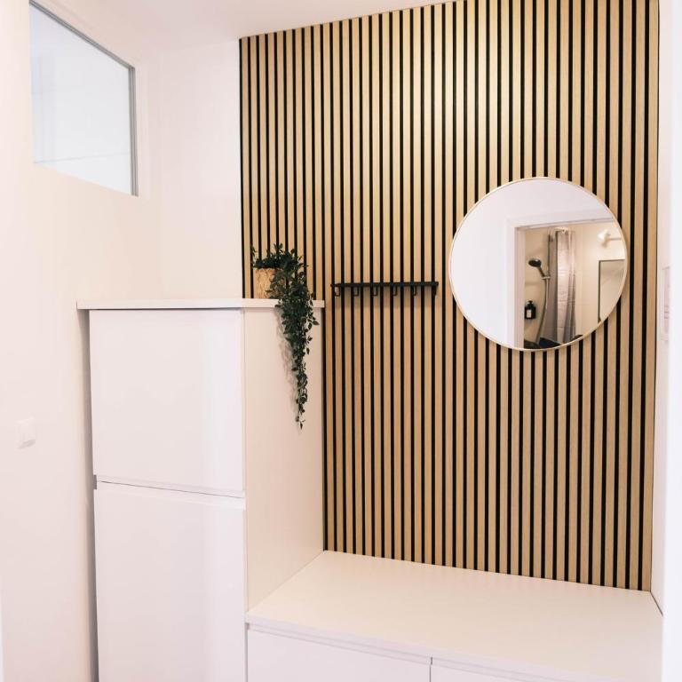 NEU Proud Skyline Suite im Augsburger Hotelturm 2 Balkone - Apartment mit 1 Schlafzimmer - 23
