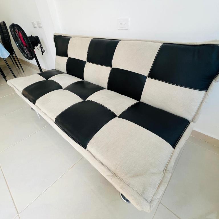 Apto con piscina a 7 min caminando de playa Bello Horizonte - Two-Bedroom Apartment - 11