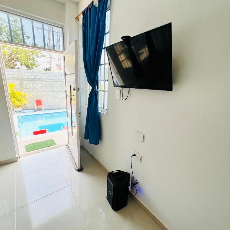 Apto con piscina a 7 min caminando de playa Bello Horizonte - Two-Bedroom Apartment - 12