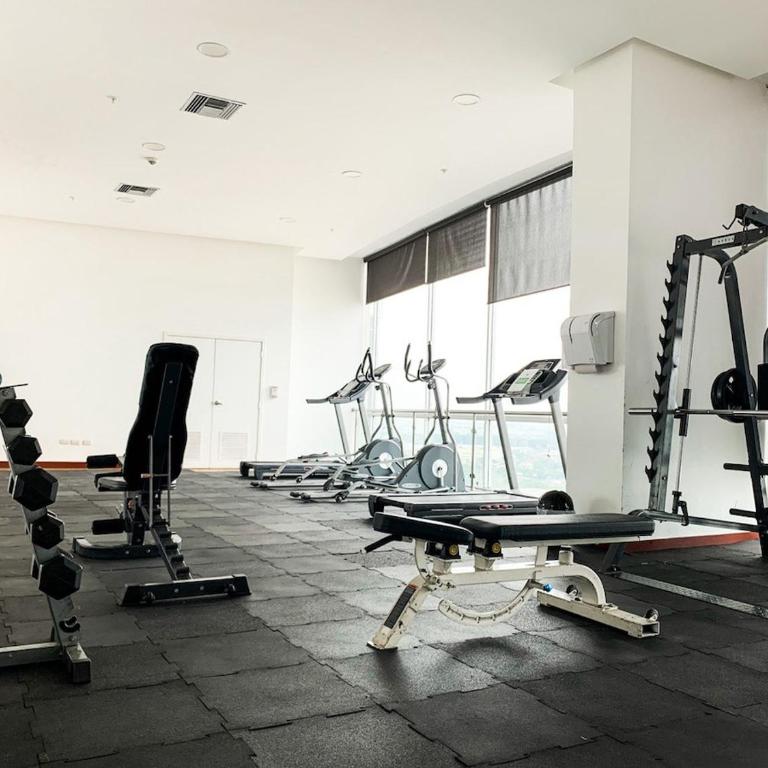 Suite Elegante con piscina y vista al cerro RF2-1007 - One-Bedroom Apartment with View - 3