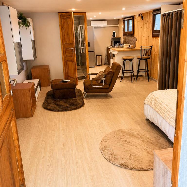 Cozy studio in a chalet Netflix Parking - Two-Bedroom Apartment - 13