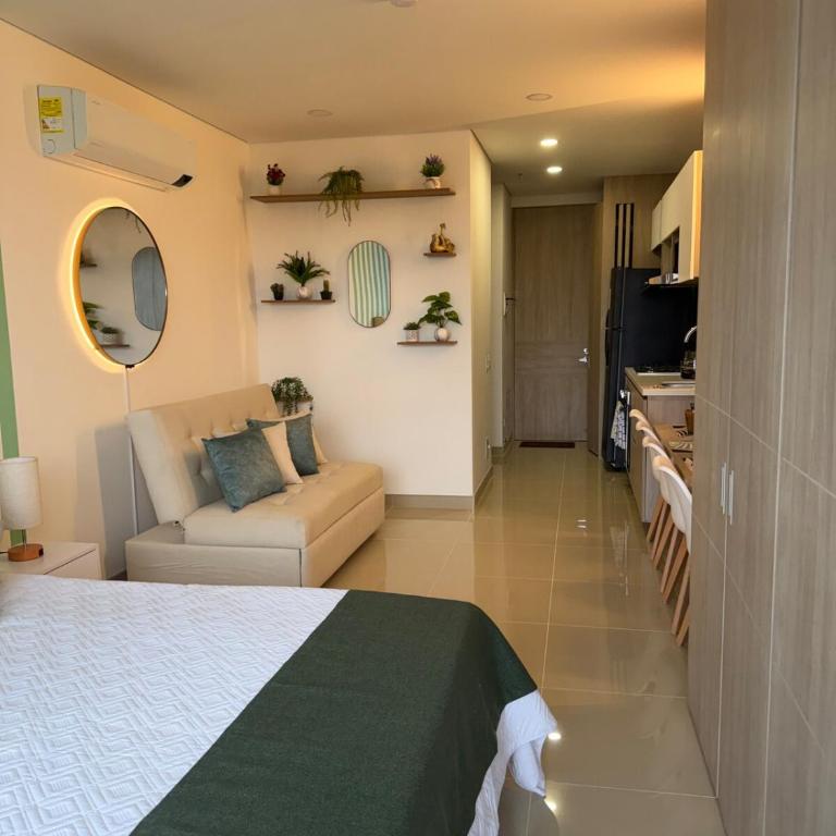 Apartaestúdio moderno con balcon rodadero sur - Apartamento de 2 dormitorios - 21