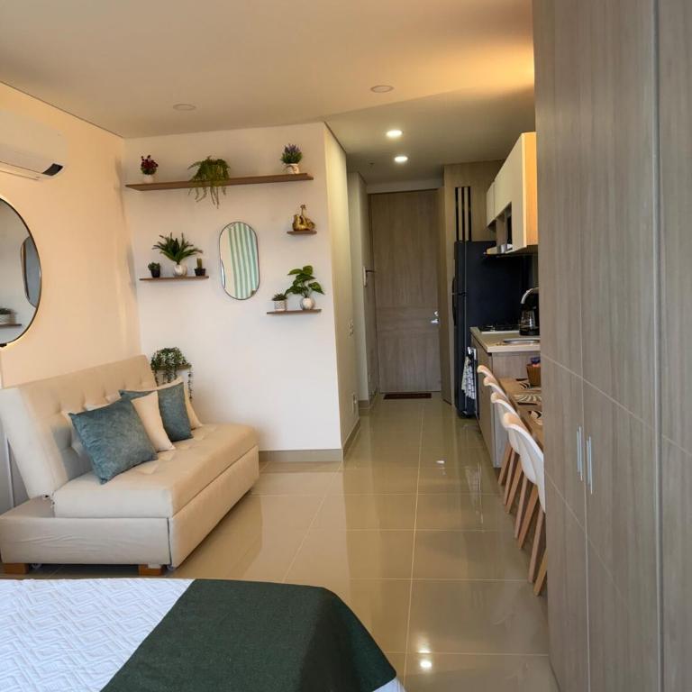 Apartaestúdio moderno con balcon rodadero sur - Apartamento de 2 dormitorios - 30