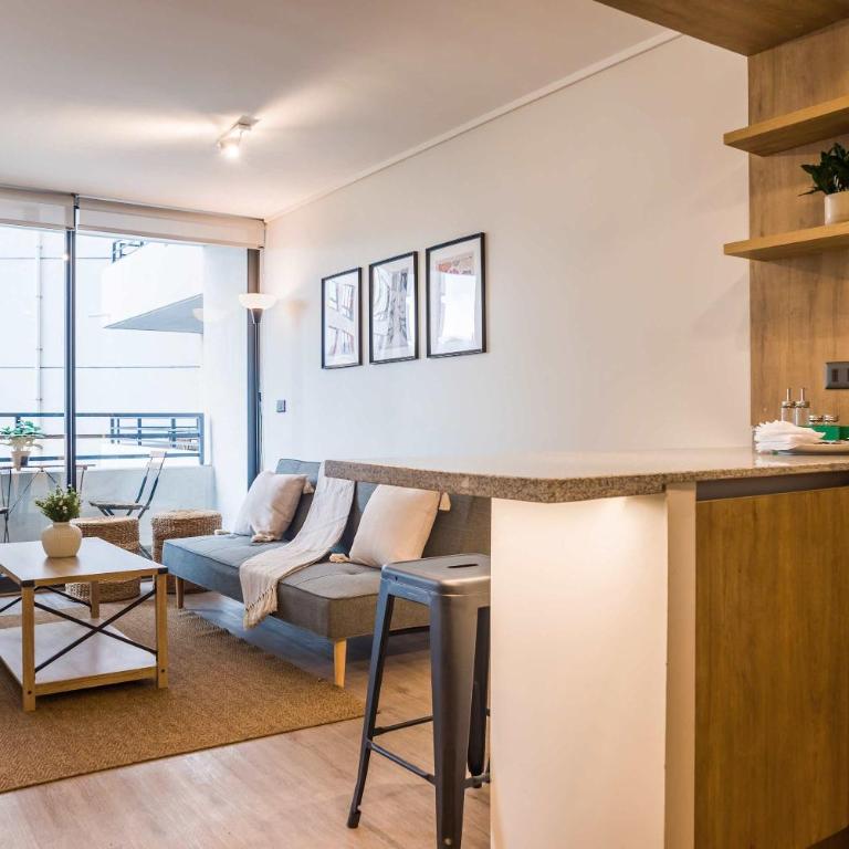 Bright Las Condes Apt Pool & Gym for 3 Guests - Apartamento - 6