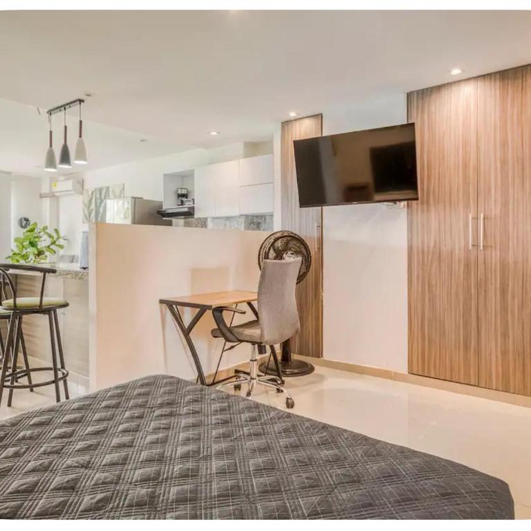 Moderno Loft con Jardín Jacuzzi Privado Miraflores - Apartamento de 1 dormitorio - 19