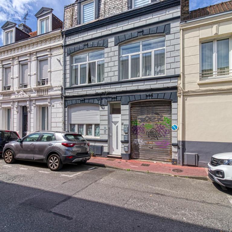 Le Central - Appt pour 2 en plein cœur de Calais - Apartment - 13
