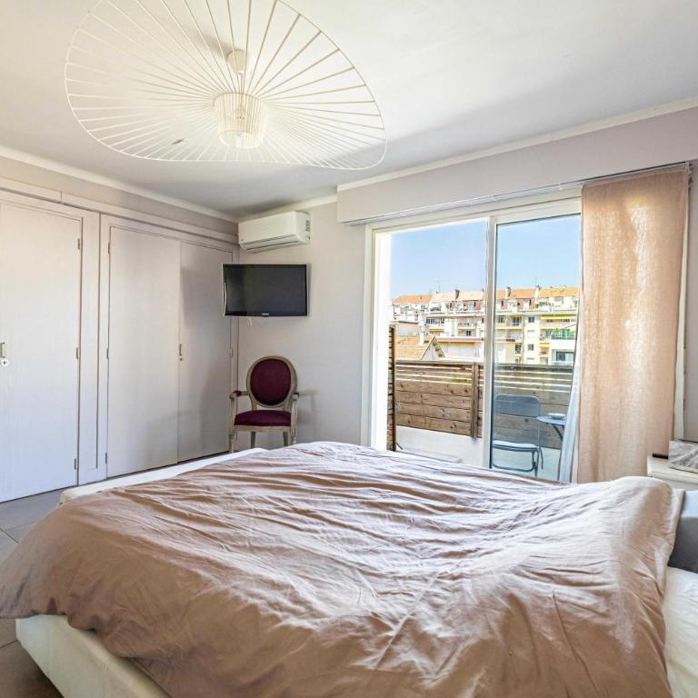A C flat near the beaches and the Croisette - Appartement 1 Chambre - 7