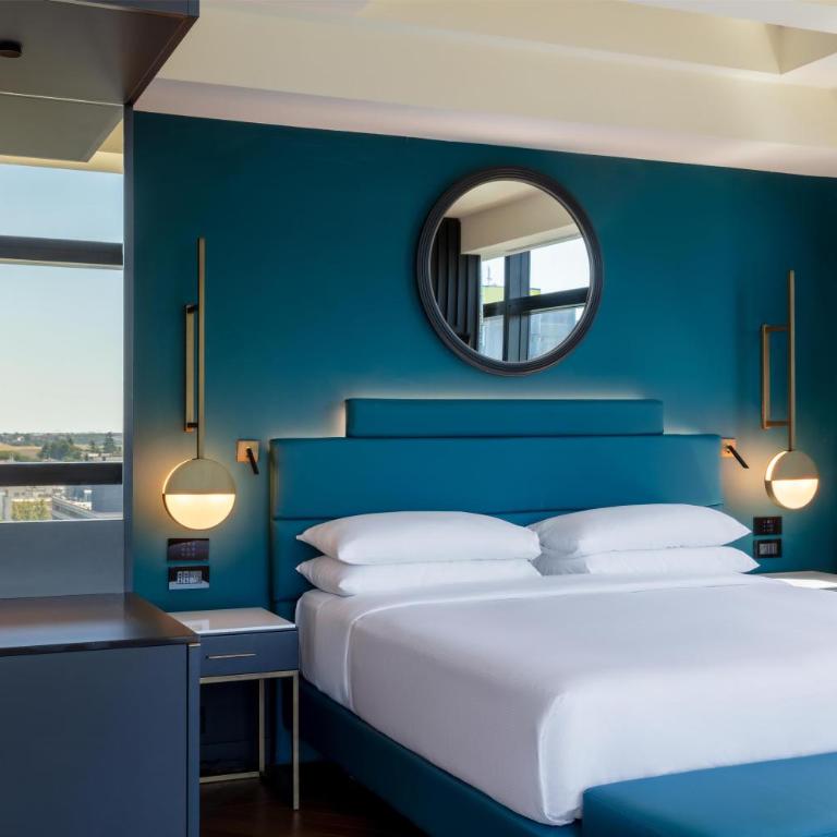 Hilton Rome Eur La Lama - Executive Eckzimmer mit Kingsize-Bett und Zugang zur Lounge - 6