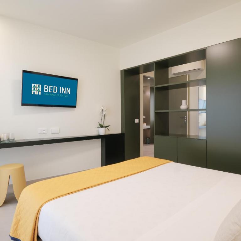 BED INN San Paolo Suites - Deluxe Double Room with Balcony - 9