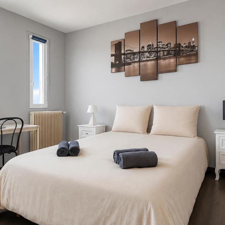 Grand T4 Balcon Proche Aéroport Lyon - Apartamento de 3 dormitorios - 18