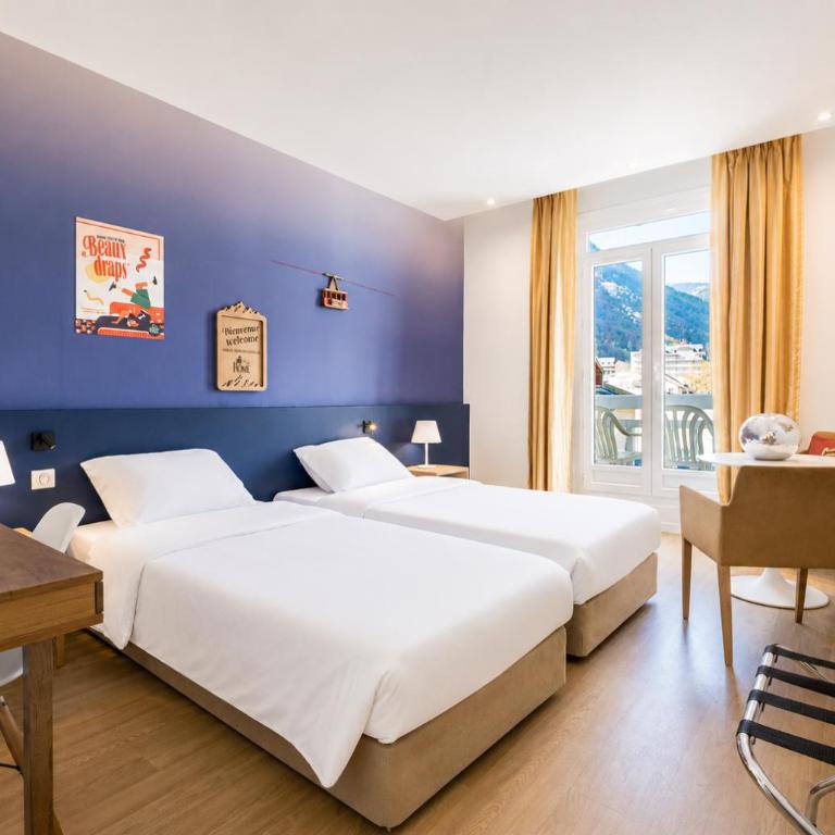 B&B HOME Brides-les-Bains Les 3 Vallées - Chambre Lits Jumeaux - 2