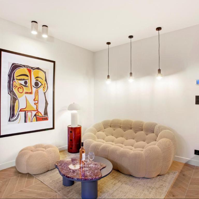 Sunny flat St tropez - by Maisons de Charloc Homes - Apartment mit 1 Schlafzimmer - 12