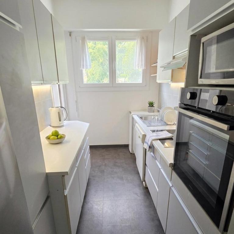 Vue mer panoramique - Clim - Piscine - Parking - One-Bedroom Apartment - 6
