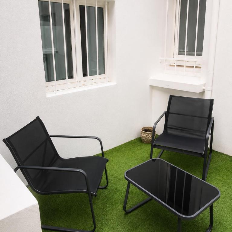 Cosy 50m2 moderne avec terrasse, spa et sauna communs, à 2 pas de la Place Dalton - Apartment mit 1 Schlafzimmer - 14