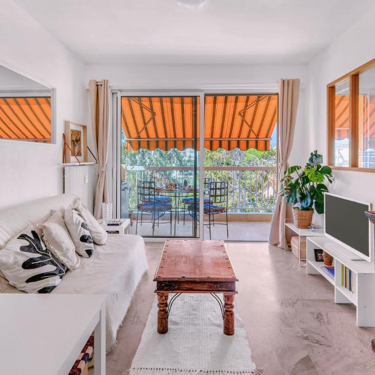 Le Cros Saint Pierre - Plage à 3 mn à pied, Grand balcon, Parking privé - Appartement 1 Chambre - 2