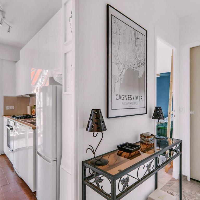 Le Cros Saint Pierre - Plage à 3 mn à pied, Grand balcon, Parking privé - Appartement 1 Chambre - 10