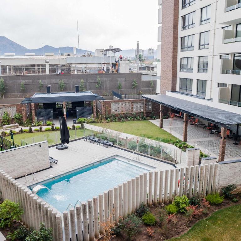 Bright Las Condes Apt Pool & Gym for 3 Guests - Apartamento - 24