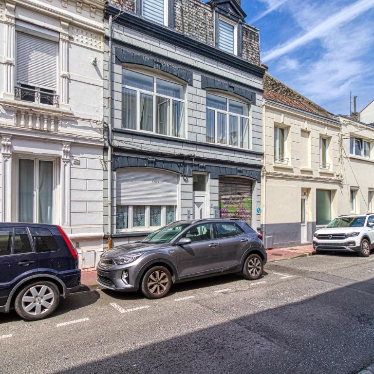 Le Central - Appt pour 2 en plein cœur de Calais - Apartment - 12