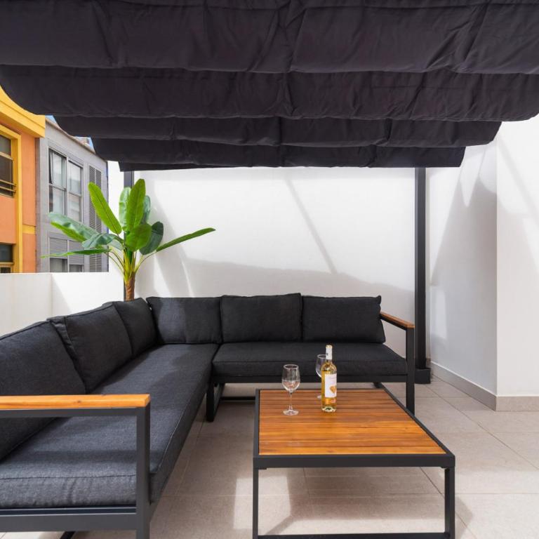 Rooftop Studio 100 m from Las Canteras - Shared Terrace - Apartment mit 1 Schlafzimmer - 7