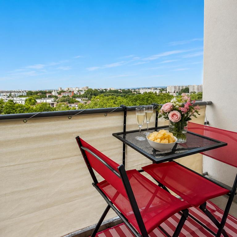 Élégant T3 vue, Stade de France & Tour Eiffel - Appartement 2 Chambres - 23