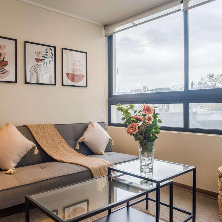 Chic Las Condes 1BR1BA Pool & Gym for 3 Guests - Apartamento - 6
