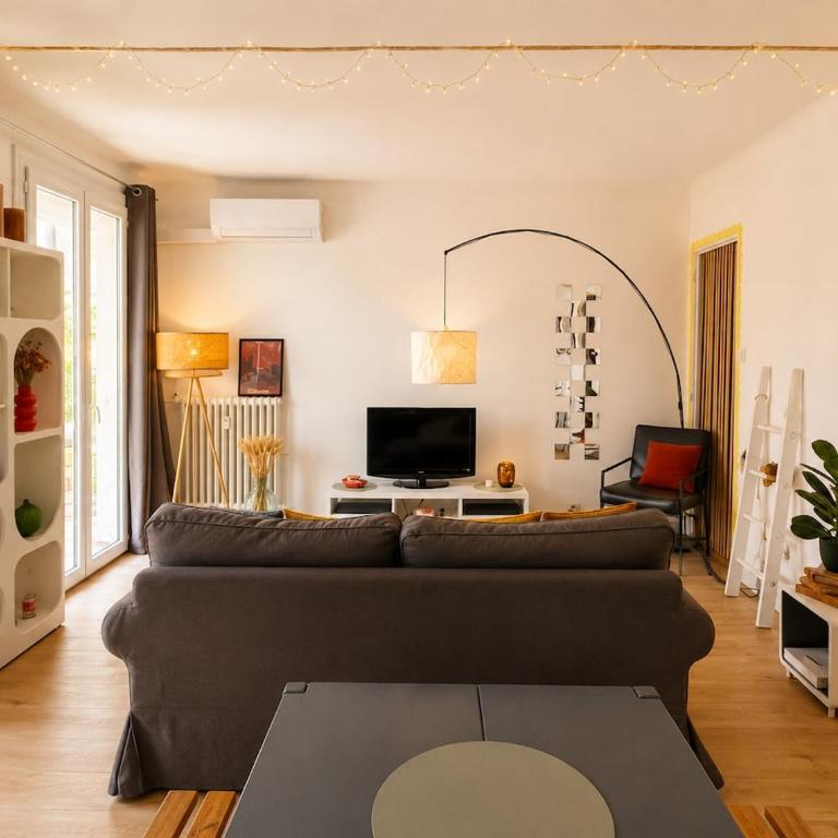 Charmant T2 climatisé terrasse proche centre ville - Apartamento de 1 dormitorio - 15