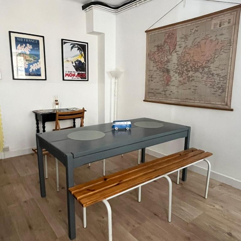 Charmant T2 climatisé terrasse proche centre ville - Apartamento de 1 dormitorio - 10