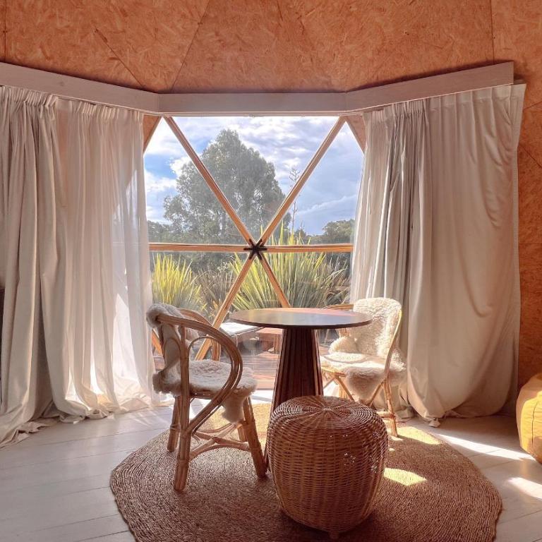 Domo 1 - Glamping para 2 con pile y parrilla en Cruz del Sur, Chapadmalal - Hola Sur - One-Bedroom House - 1