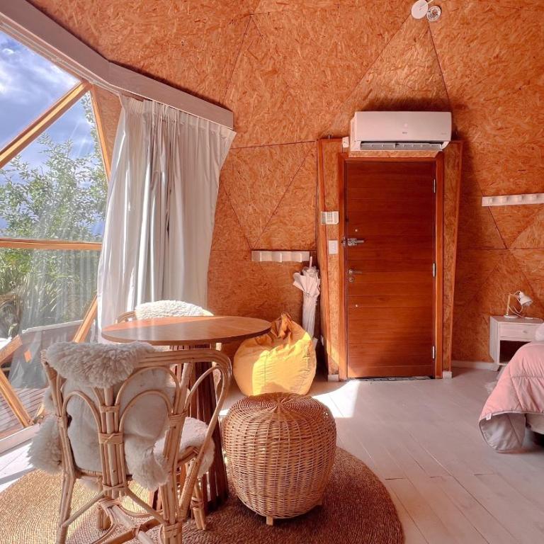 Domo 1 - Glamping para 2 con pile y parrilla en Cruz del Sur, Chapadmalal - Hola Sur - One-Bedroom House - 13