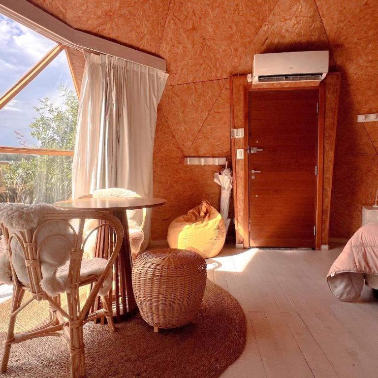 Domo 2 - Glamping para 2 con pile y parrilla en Cruz del Sur, Chapadmalal - Hola Sur - One-Bedroom House - 4