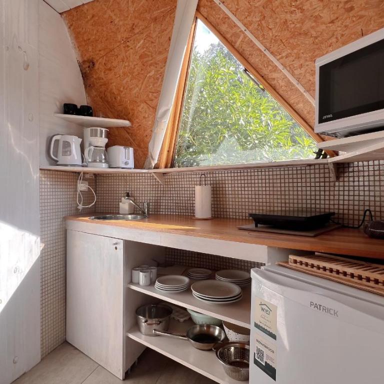 Domo 2 - Glamping para 2 con pile y parrilla en Cruz del Sur, Chapadmalal - Hola Sur - One-Bedroom House - 12