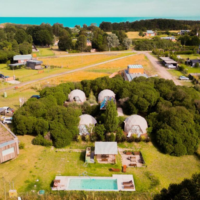 Domo 2 - Glamping para 2 con pile y parrilla en Cruz del Sur, Chapadmalal - Hola Sur - One-Bedroom House - 17