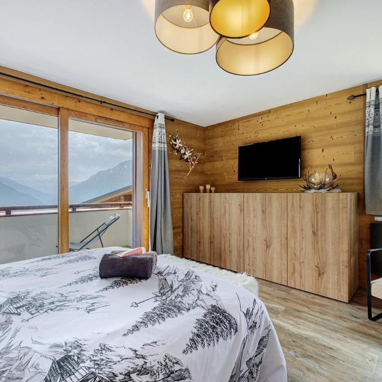 Le chalet des Marmottes - Superior Apartment mit Balkon - 36