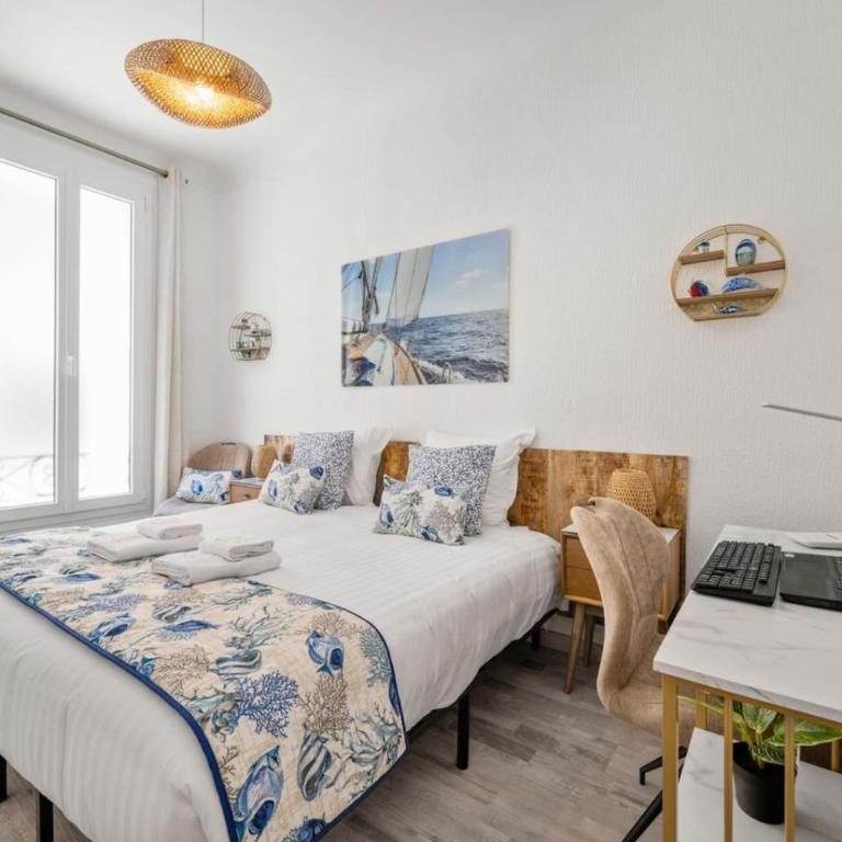 Le Coq Méridien - Parking - AC - Wi-Fi - Monaco Border - Appartement 2 Chambres - 28