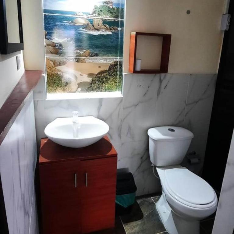 Parque de la Familia - Habitación Doble con baño privado - 4