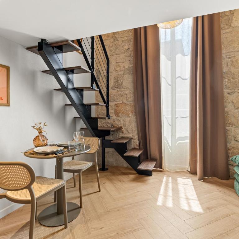 Beautiful Duplex Centre de Nice, Air Conditioning, renovated - Appartement 1 Chambre - 8