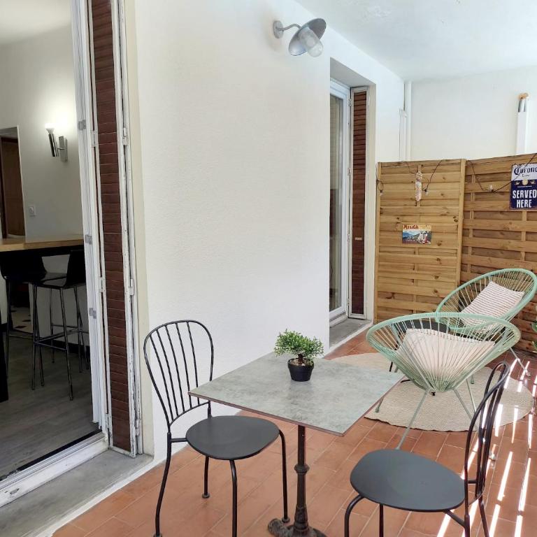 Le laurier rose, Clim, Terrasse, Tram à 1 min, Centre à pied - Apartment mit 1 Schlafzimmer - 5
