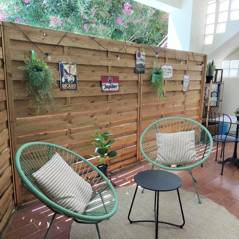 Le laurier rose, Clim, Terrasse, Tram à 1 min, Centre à pied - Apartment mit 1 Schlafzimmer - 15