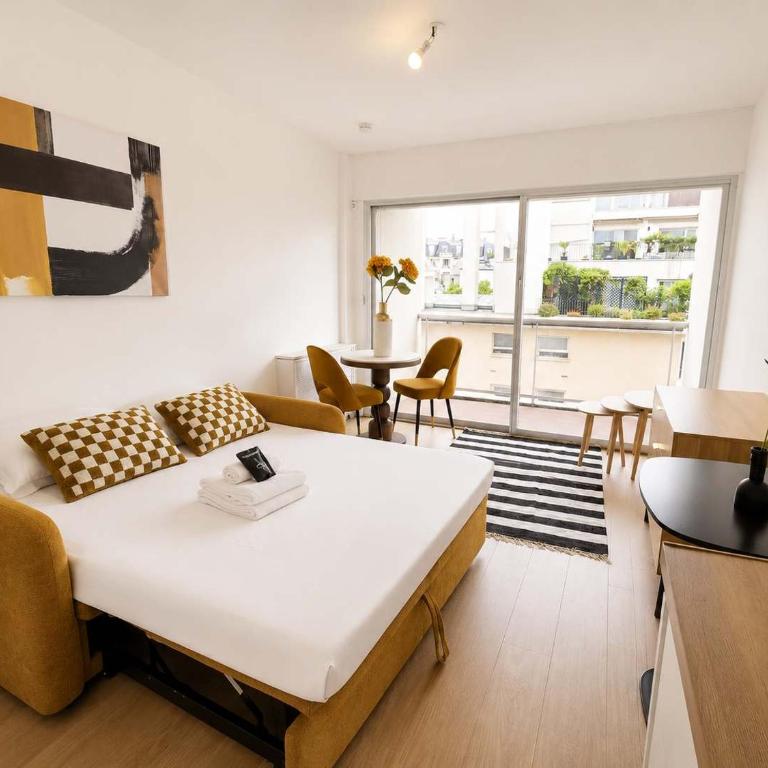 Studio Cosy avec terrasse Metro Pereire 2p - Apartamento - 4