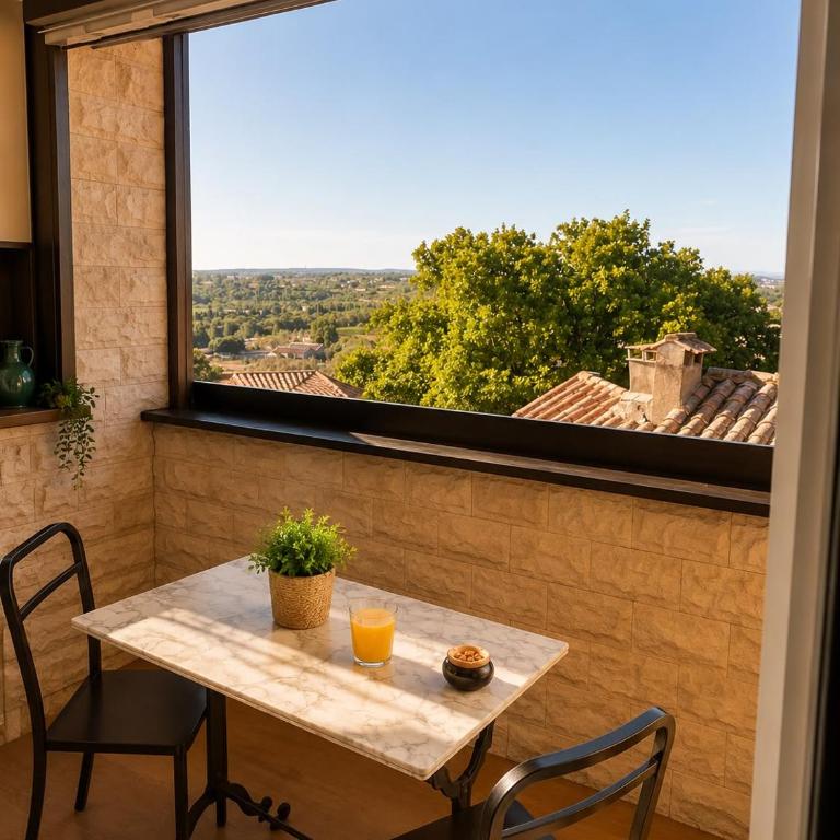Vue Panoramique - Loft de Charme avec Terrasse - Appartement 1 Chambre - 3