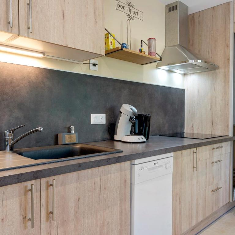 Appartement Les Celliers - Appartement 1 Chambre avec Jardin - 6