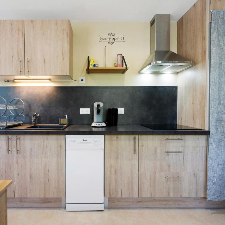 Appartement Les Celliers - Appartement 1 Chambre avec Jardin - 4