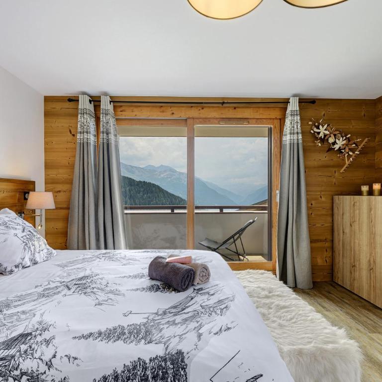 Le chalet des Marmottes - Superior Apartment mit Balkon - 33