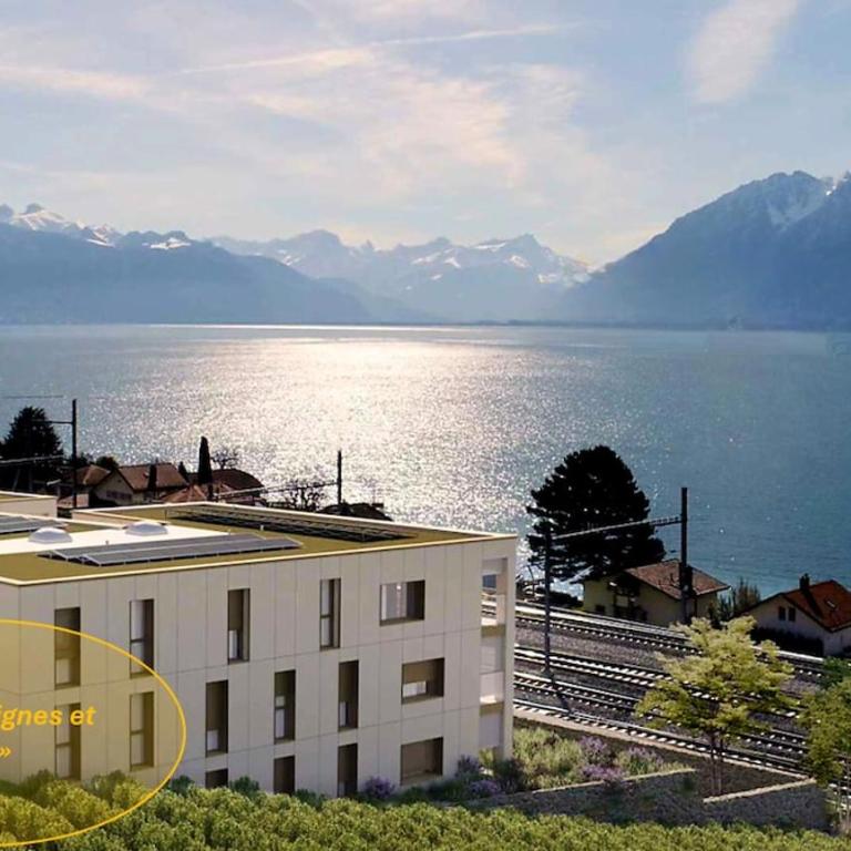 Rez-de-jardin "vignes et lac" - Apartment mit 1 Schlafzimmer - 26