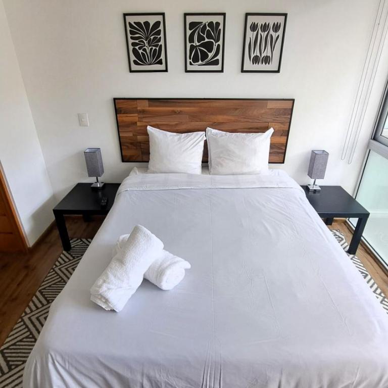 Condominio Qbico Santa Fe - Apartamento Deluxe de 2 dormitorios con vistas al jardín - 10