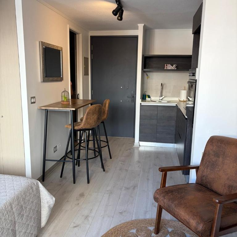 Cozy studio Paseo Bulnes y Moneda metro con Terraza - Apartamento de 1 dormitorio - 14